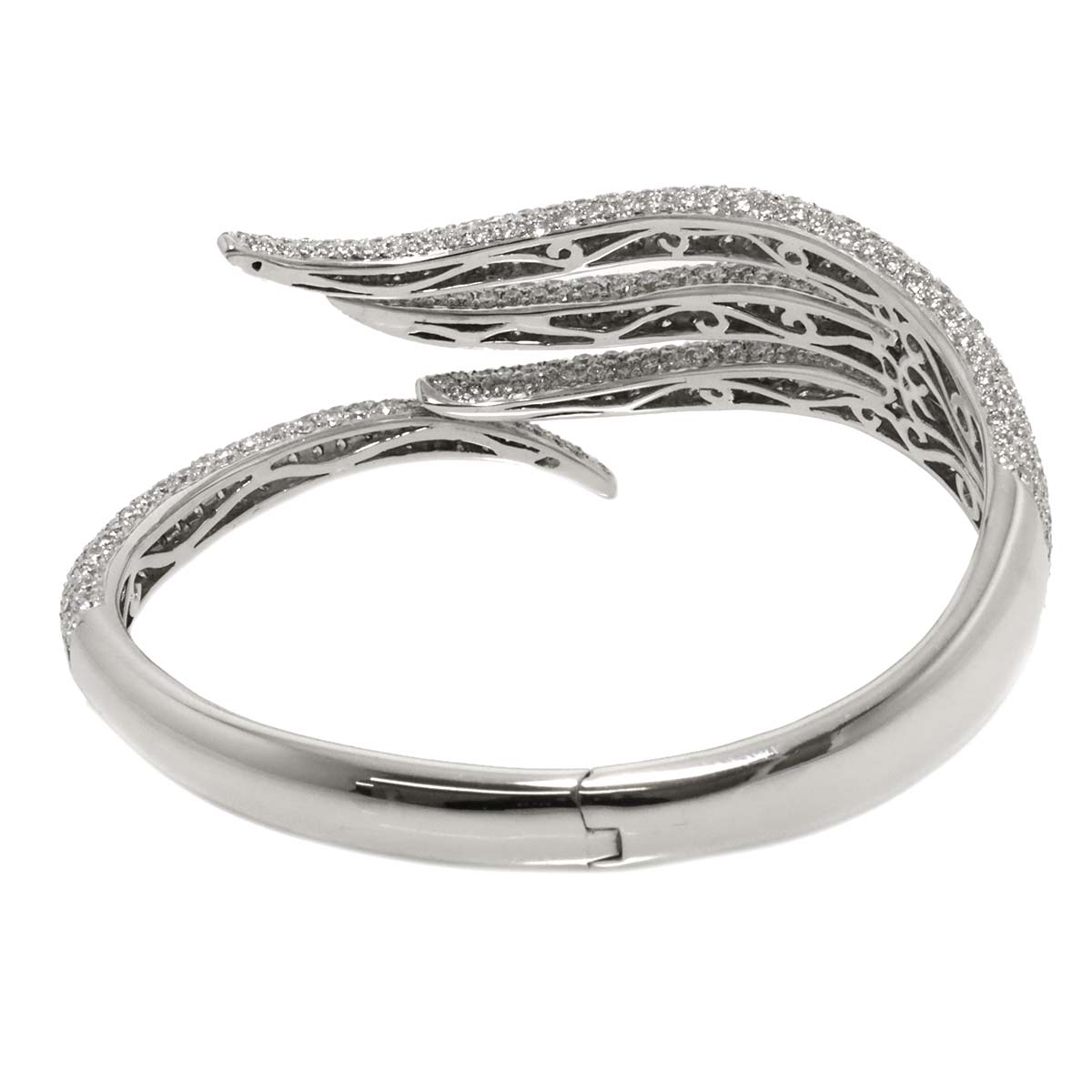 Diamond 12.56ct Bracelet 18K White Gold 750