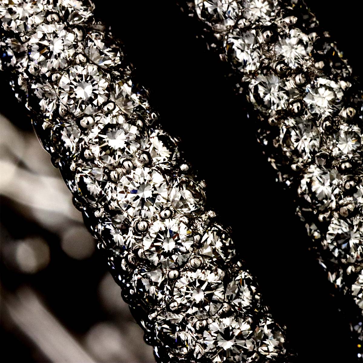 Diamond 12.56ct Bracelet 18K White Gold 750