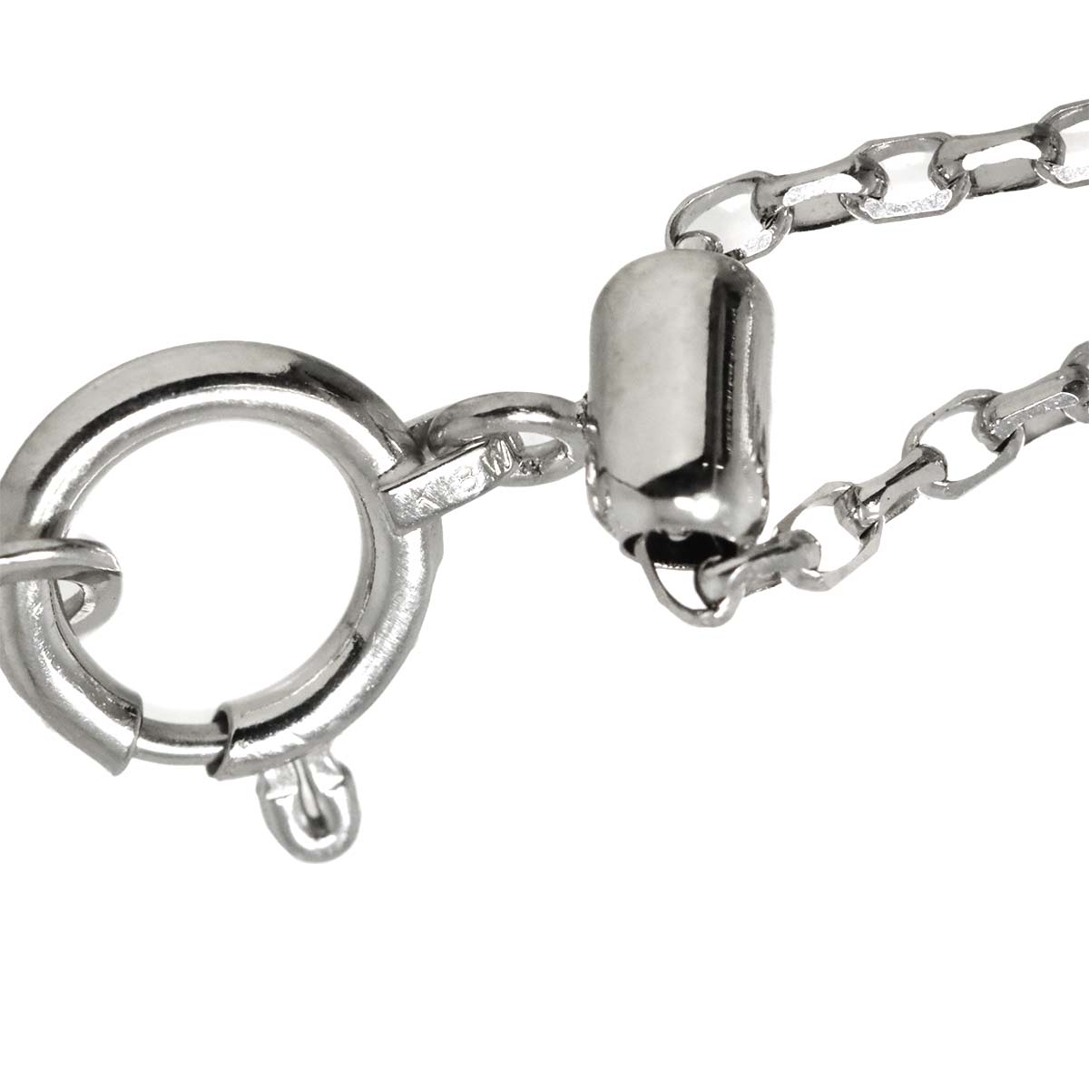 Diamond 1.45ct Necklace 18K WG White Gold 750