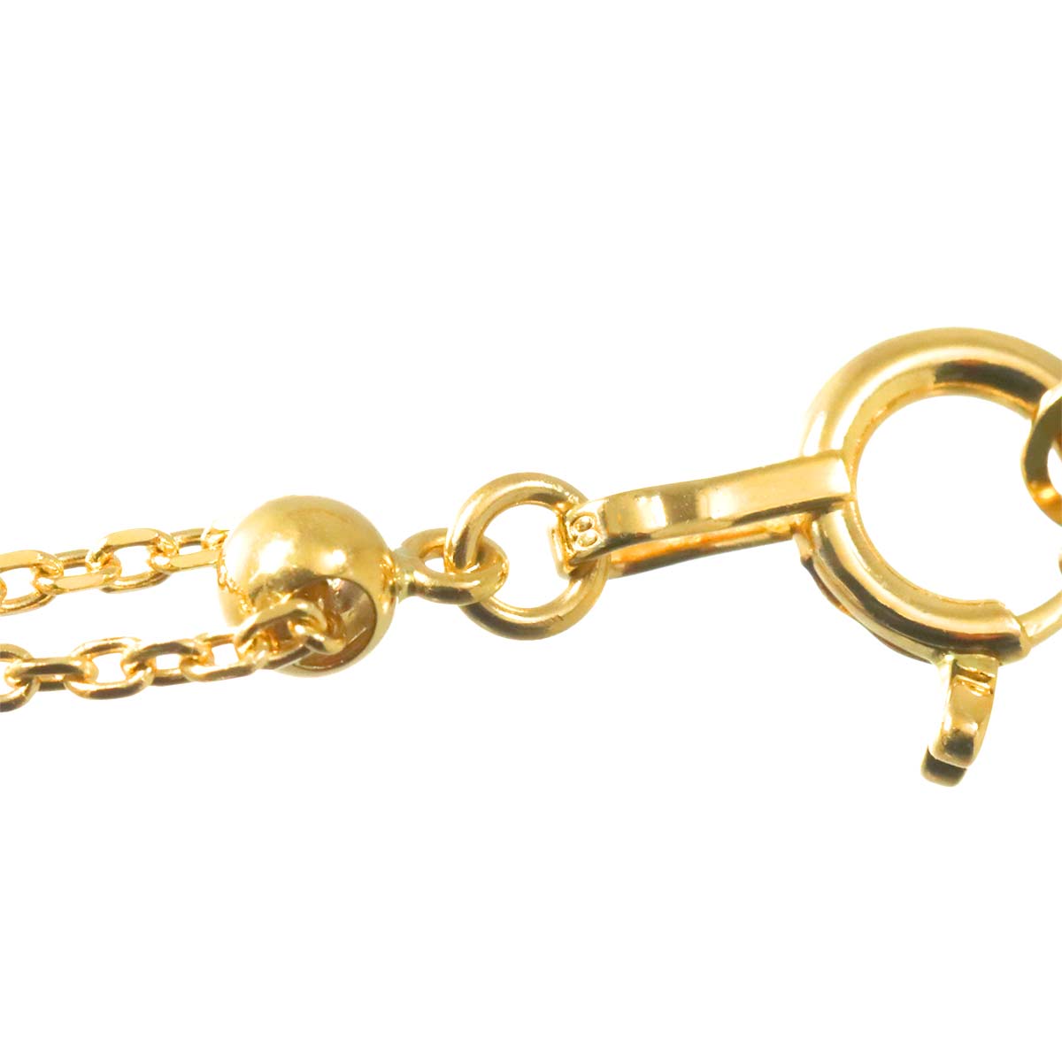 Ruby 3.91ct Necklace 18K YG Yellow Gold 750