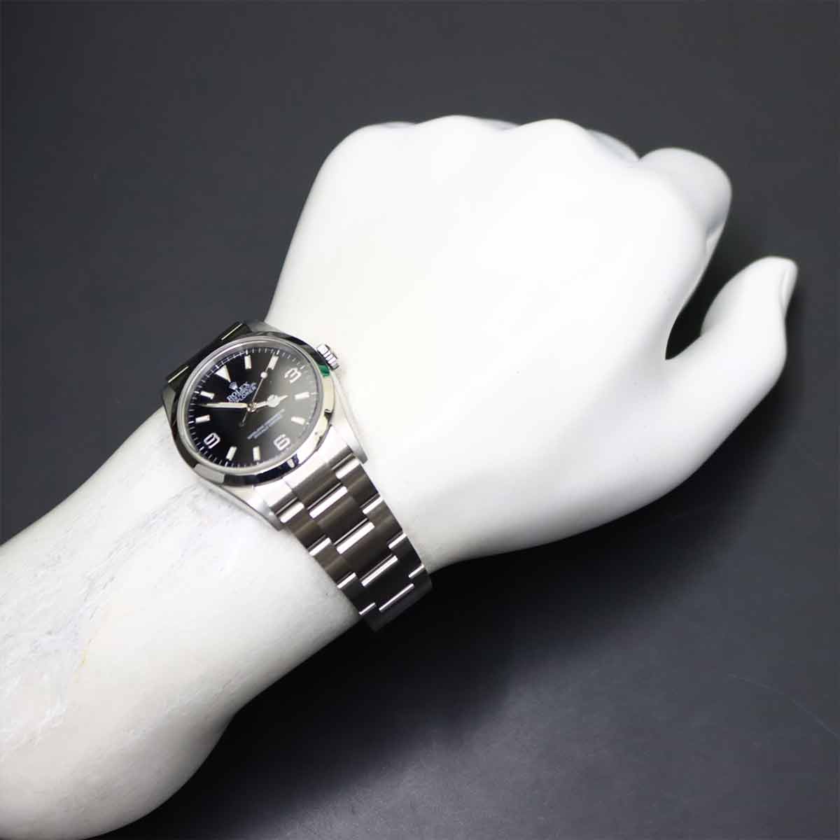 Explorer 1 114270 Serial Z Automatic Black Dial Mens Watch