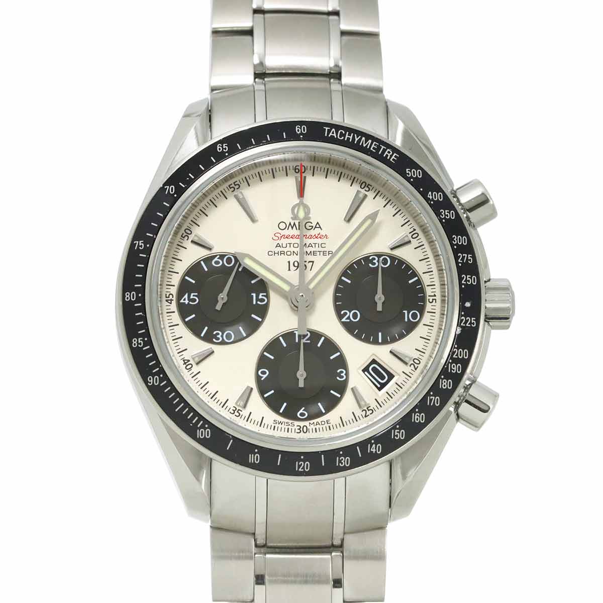 Speedmaster 323 30 40 40 02 001 Panda Date Automatic Watch