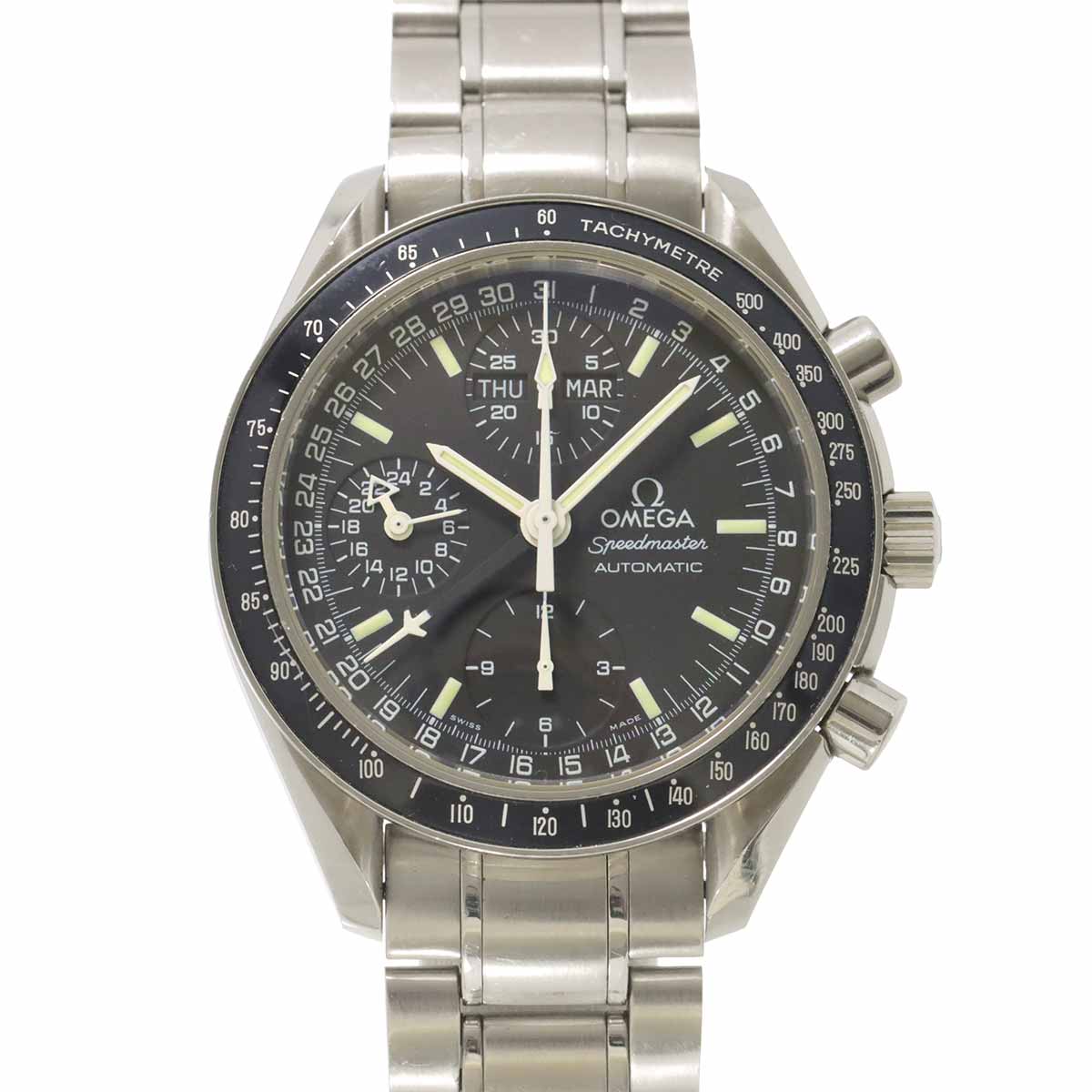 Speedmaster Mark 40 Cosmos 3520 50 triple calendar Black Dial