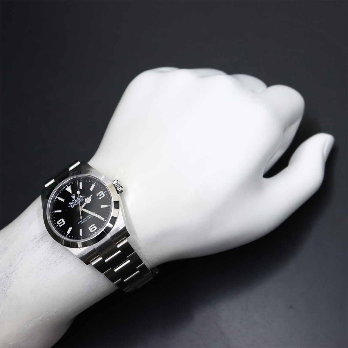 Explorer 1 40 224270 Serial Random Automatic Black Dial Mens