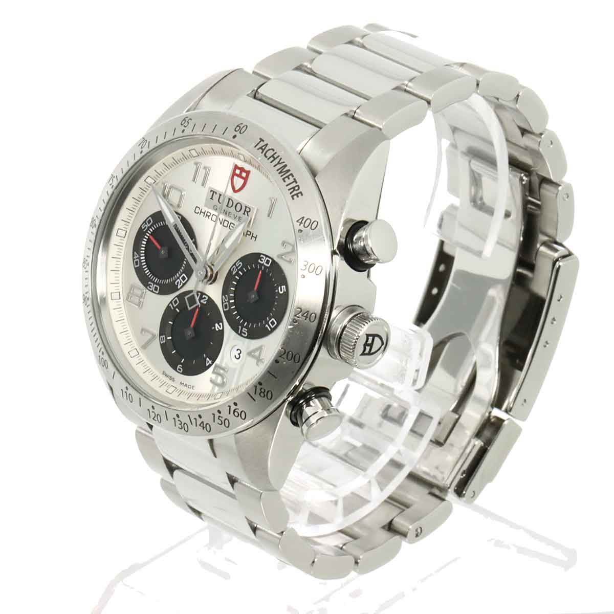 Fastrider 42000 Chronograph Date Silver Dial Mens Watch