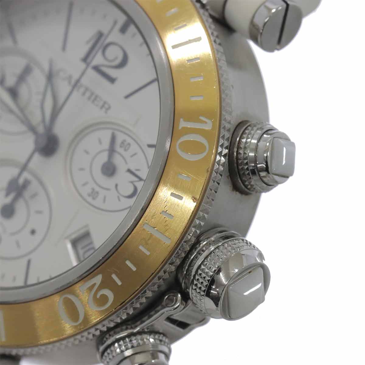 Pasha Seatimer Chronograph W3140004 PG Automatic Silver Boys