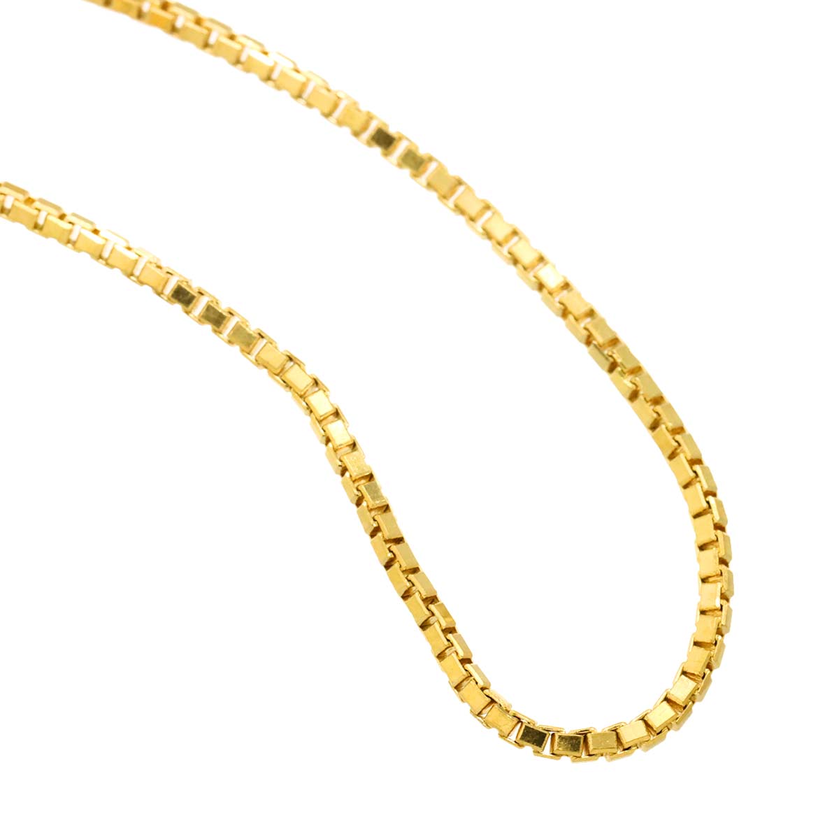 Venetian Necklace 18K K18 YG Yellow Gold 750