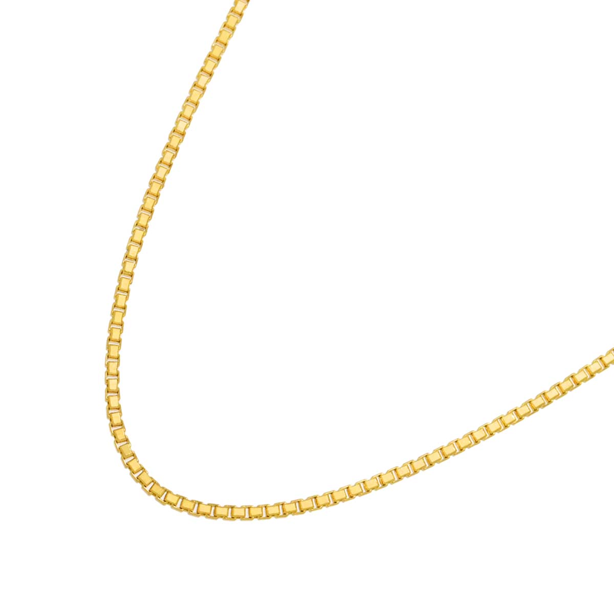 Venetian Necklace 18K K18 YG Yellow Gold 750