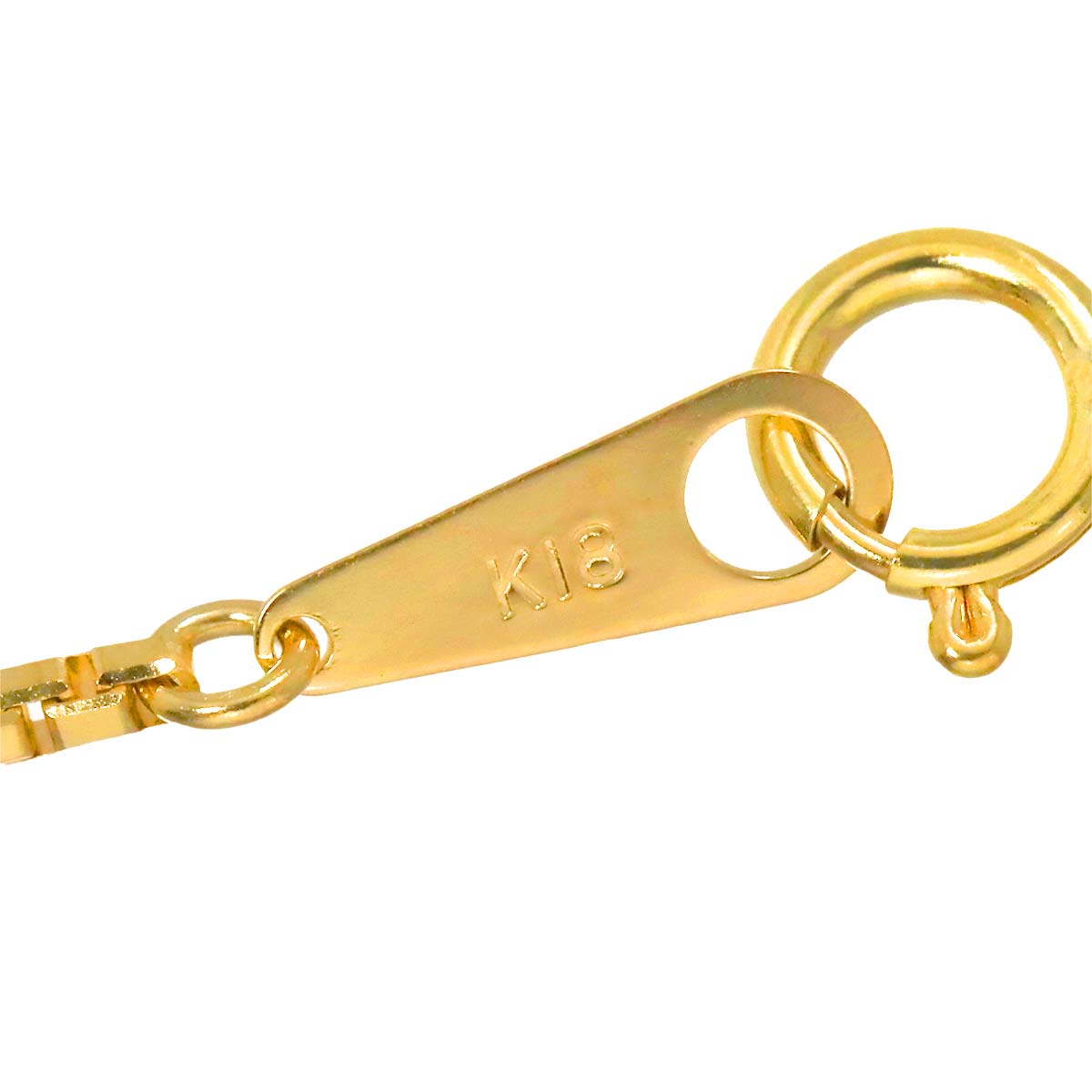 Venetian Necklace 18K K18 YG Yellow Gold 750