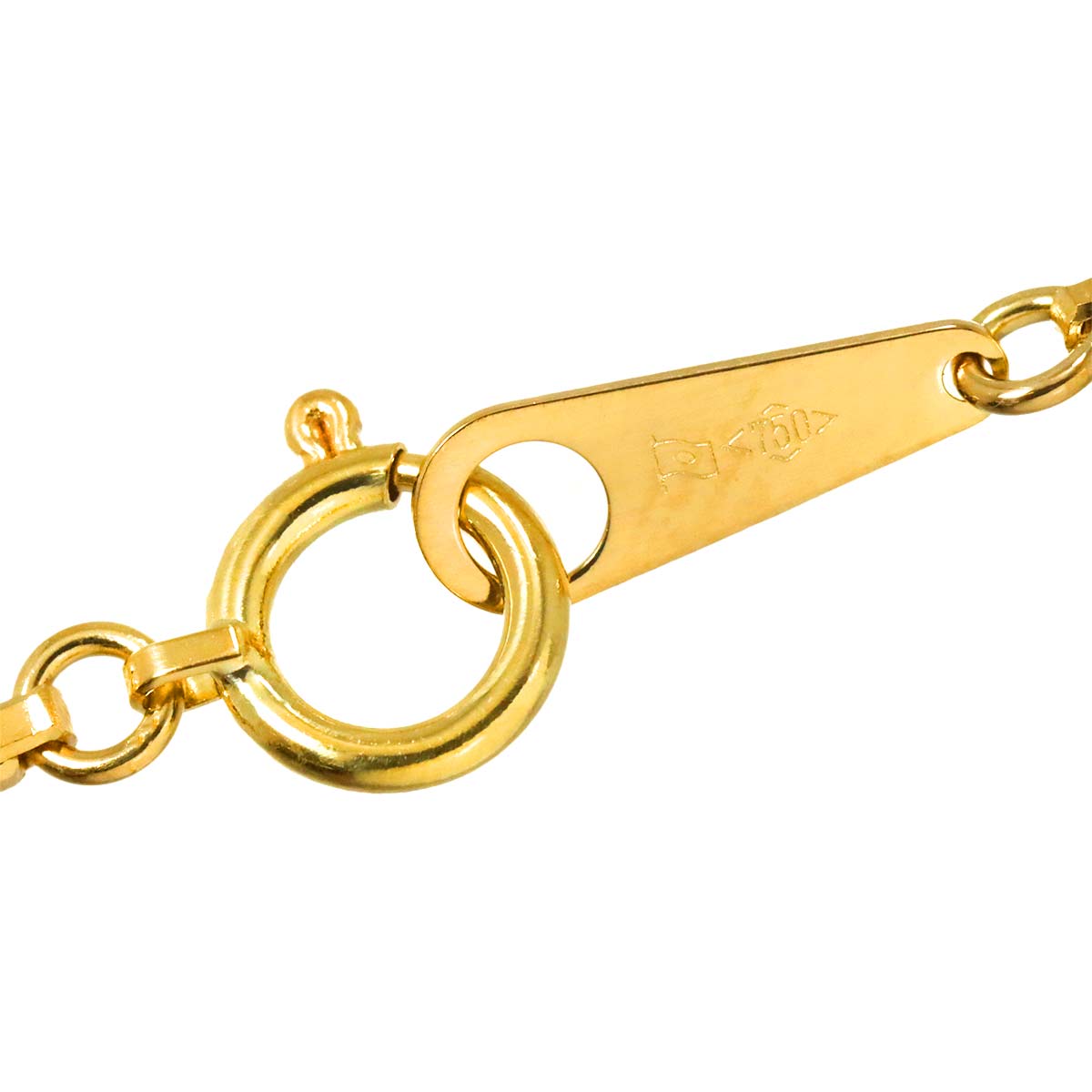 Venetian Necklace 18K K18 YG Yellow Gold 750