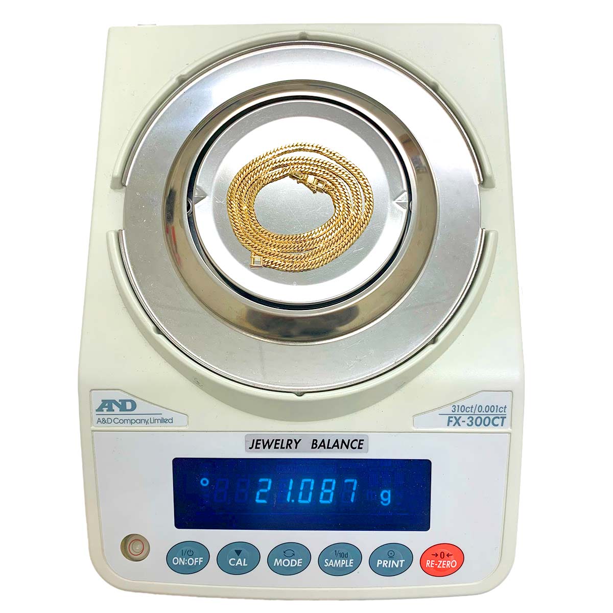 Kihei chain Necklace 18K YG 750