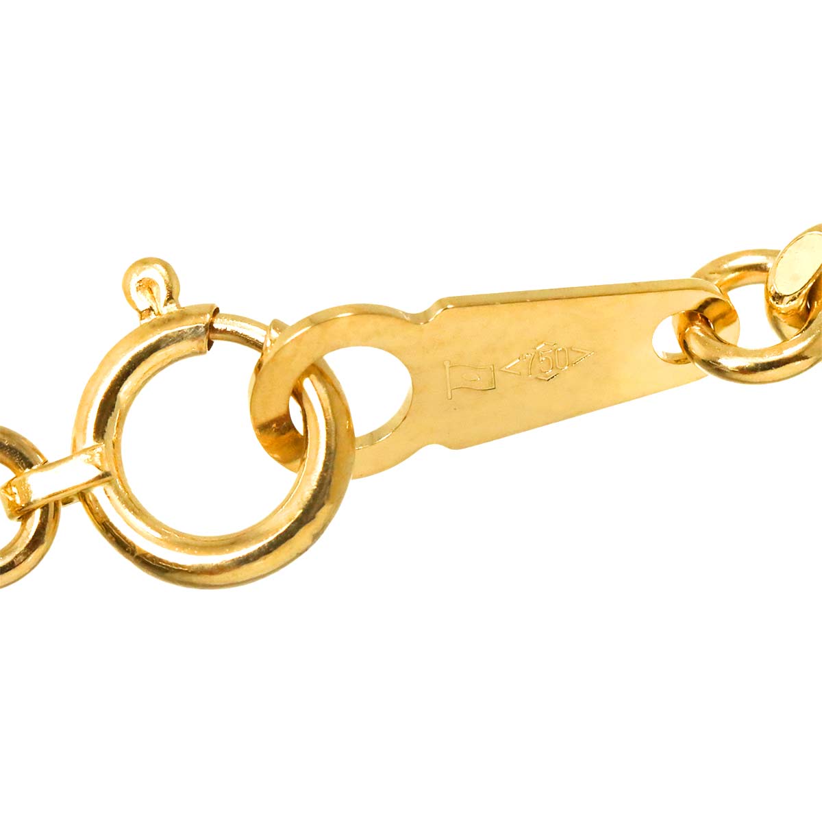 Kihei chain Necklace 18K YG 750