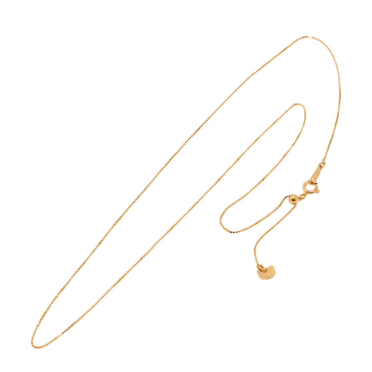 Venetian Necklace 18K K18 PG Pink Gold 750