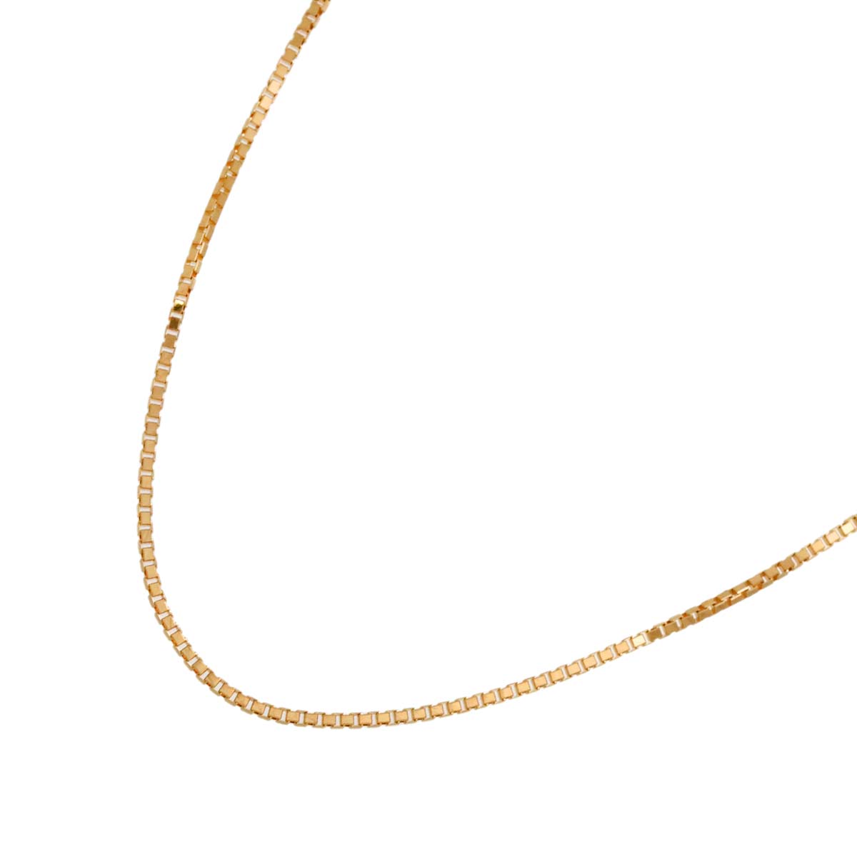 Venetian Necklace 18K K18 PG Pink Gold 750