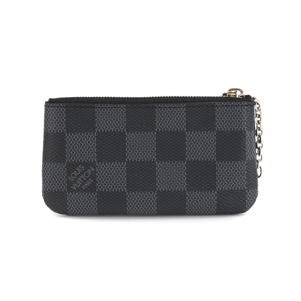 Damier Graphite Pochette Cles Coin Case N60155