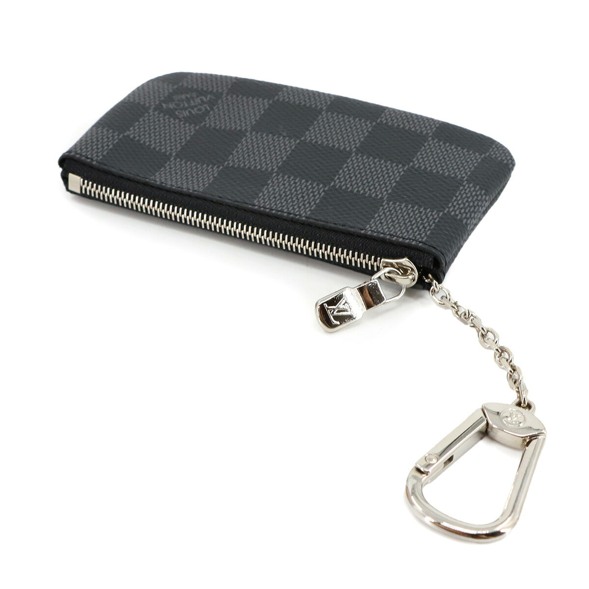 Damier Graphite Pochette Cles Coin Case N60155