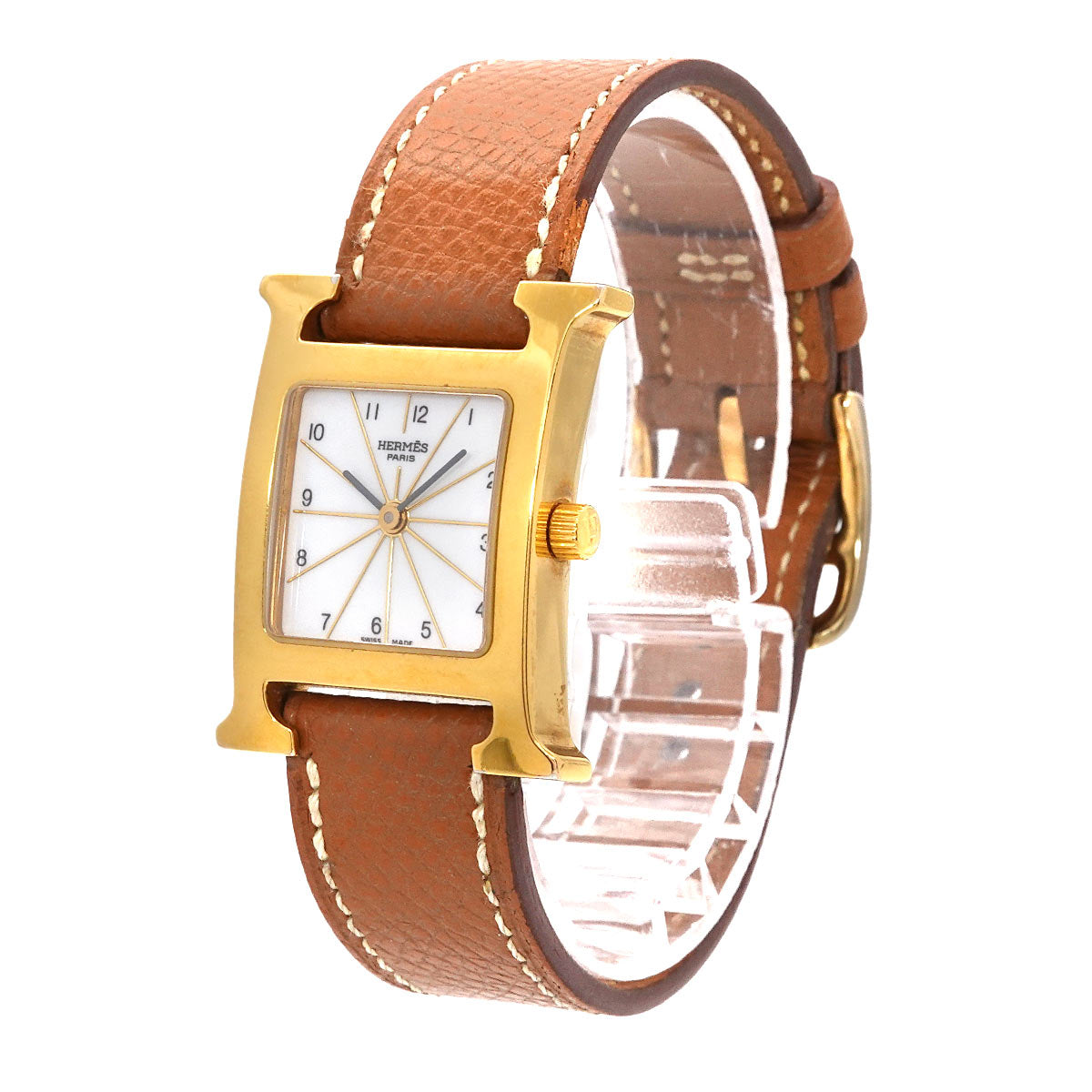 H Watch HH1 201 Quartz White Dial Ladies Watch
