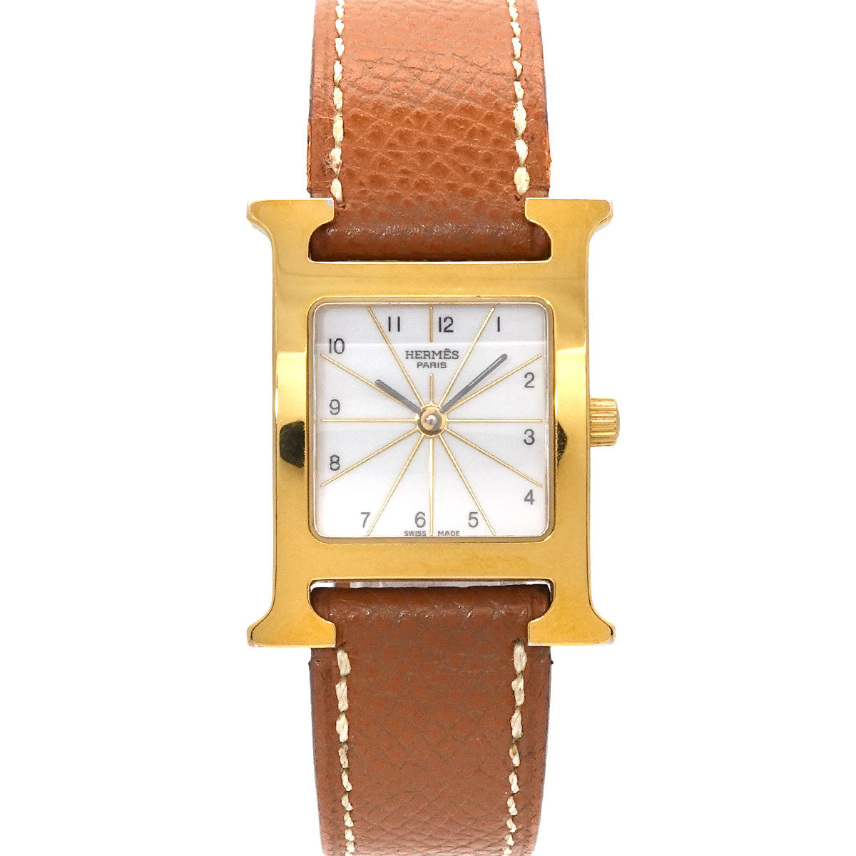 H Watch HH1 201 Quartz White Dial Ladies Watch