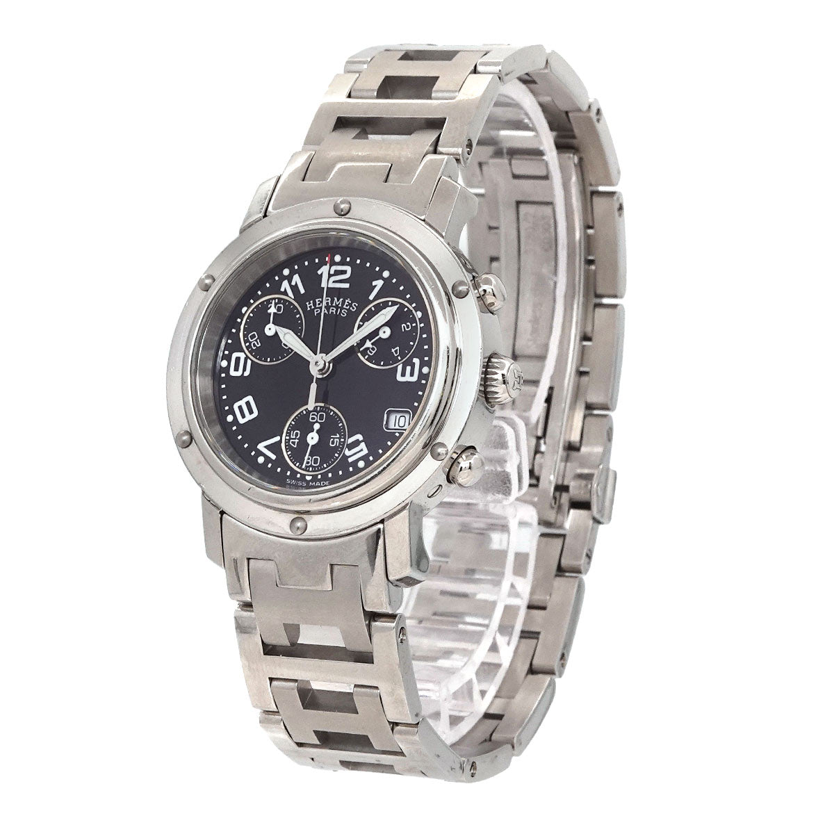 Clipper Chronograph CL1.310 Date Quartz Black Dial Ladies