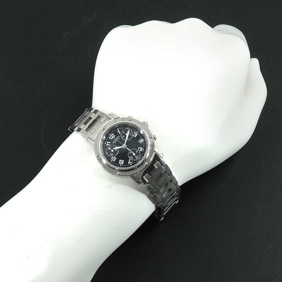 Clipper Chronograph CL1.310 Date Quartz Black Dial Ladies