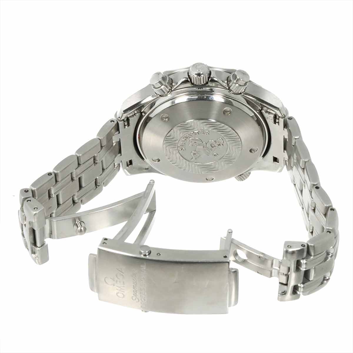 Seamaster Chronograph 2599 80 Automatic Navy Dial Mens Watch