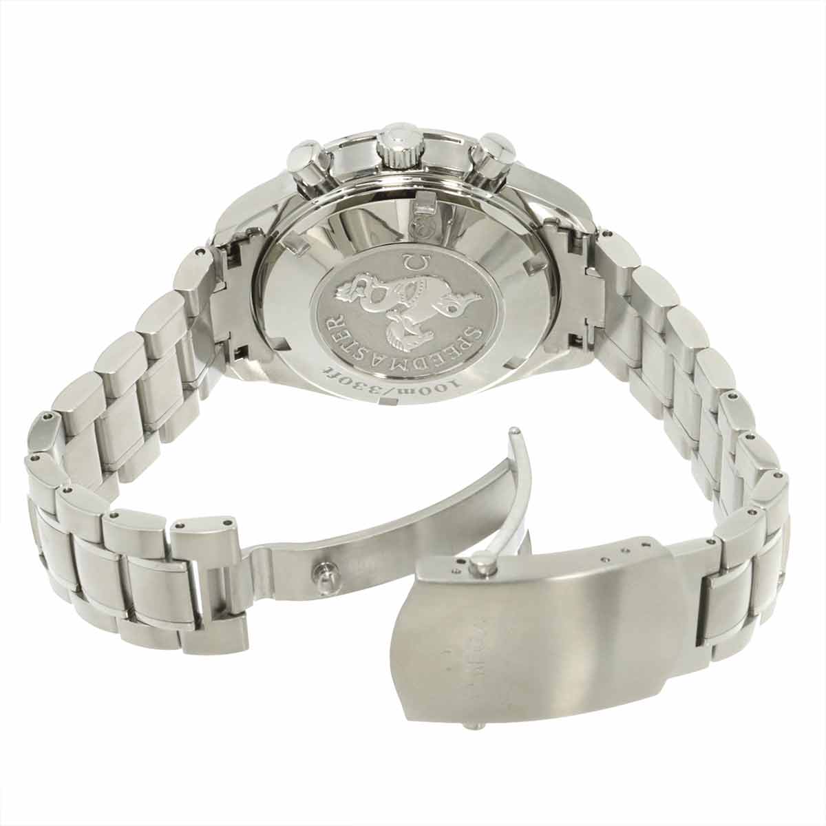 Speedmaster Date 323 30 40 40 06 001 Gray Black Dial Mens