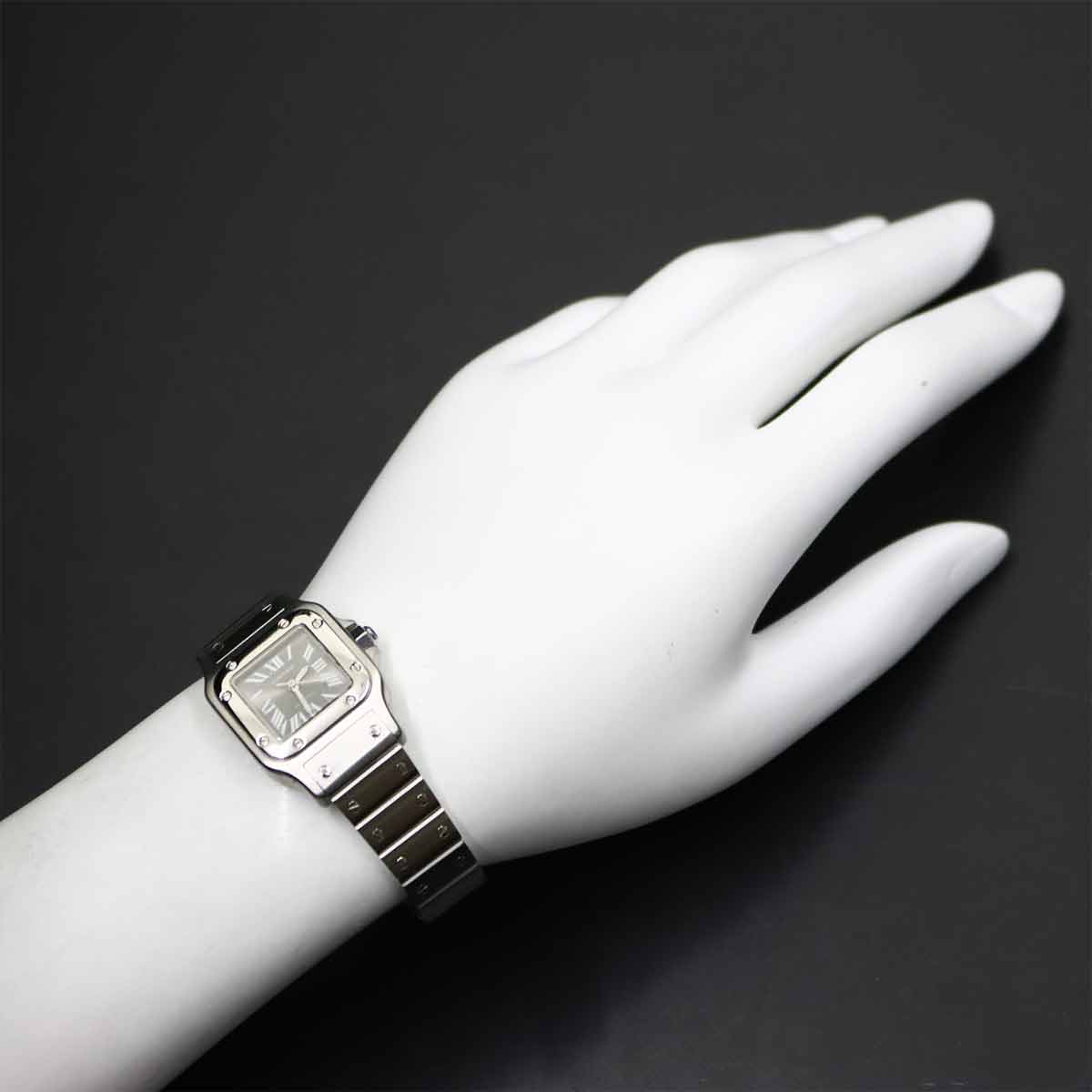 Santos Galbee SM W20066D6 Automatic Gray Dial Ladies Watch