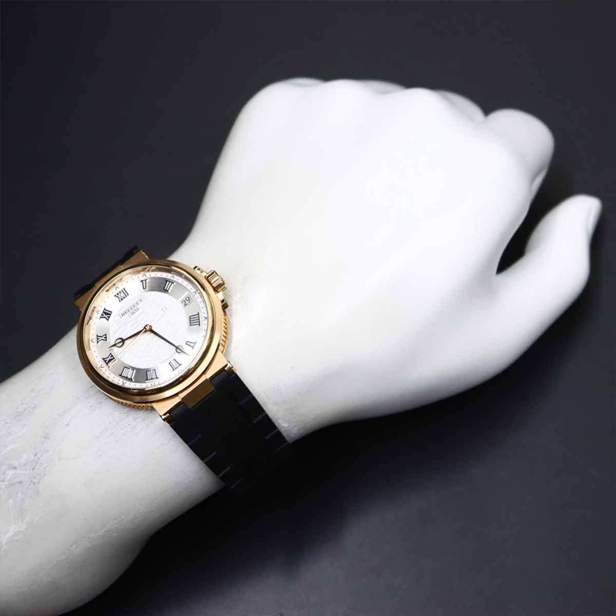 Marine 55517 Date Automatic 750 RG Mens Watch