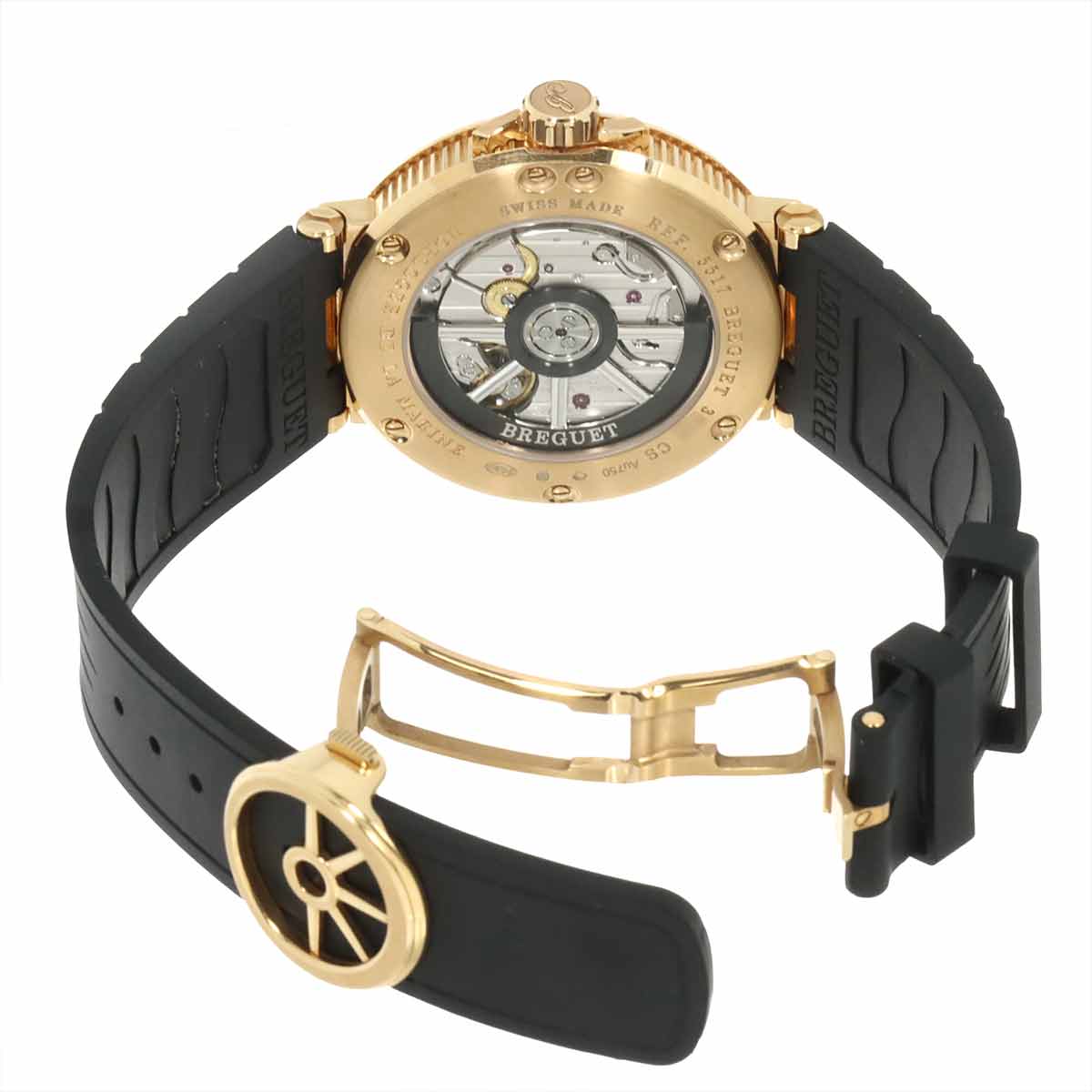 Marine 55517 Date Automatic 750 RG Mens Watch