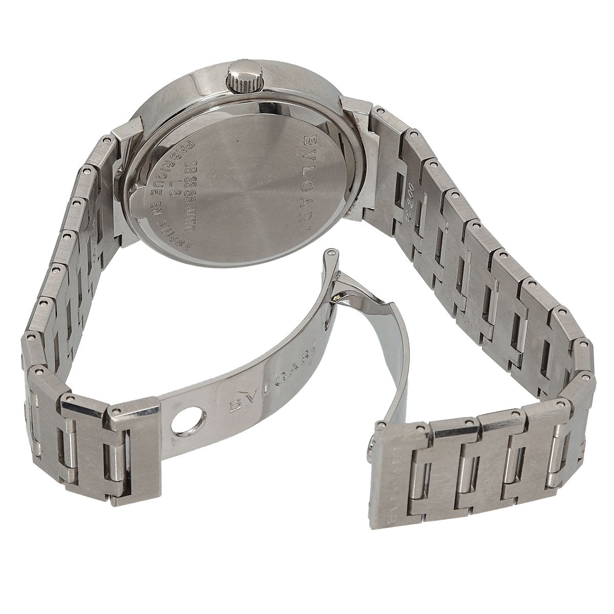 BVLGARIBVLGARI BB33SSD AUTO Automatic Date Black Dial Boys