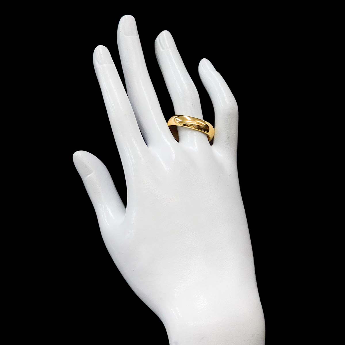 Ring 18K YG Yellow Gold 750 Size8.75(US)