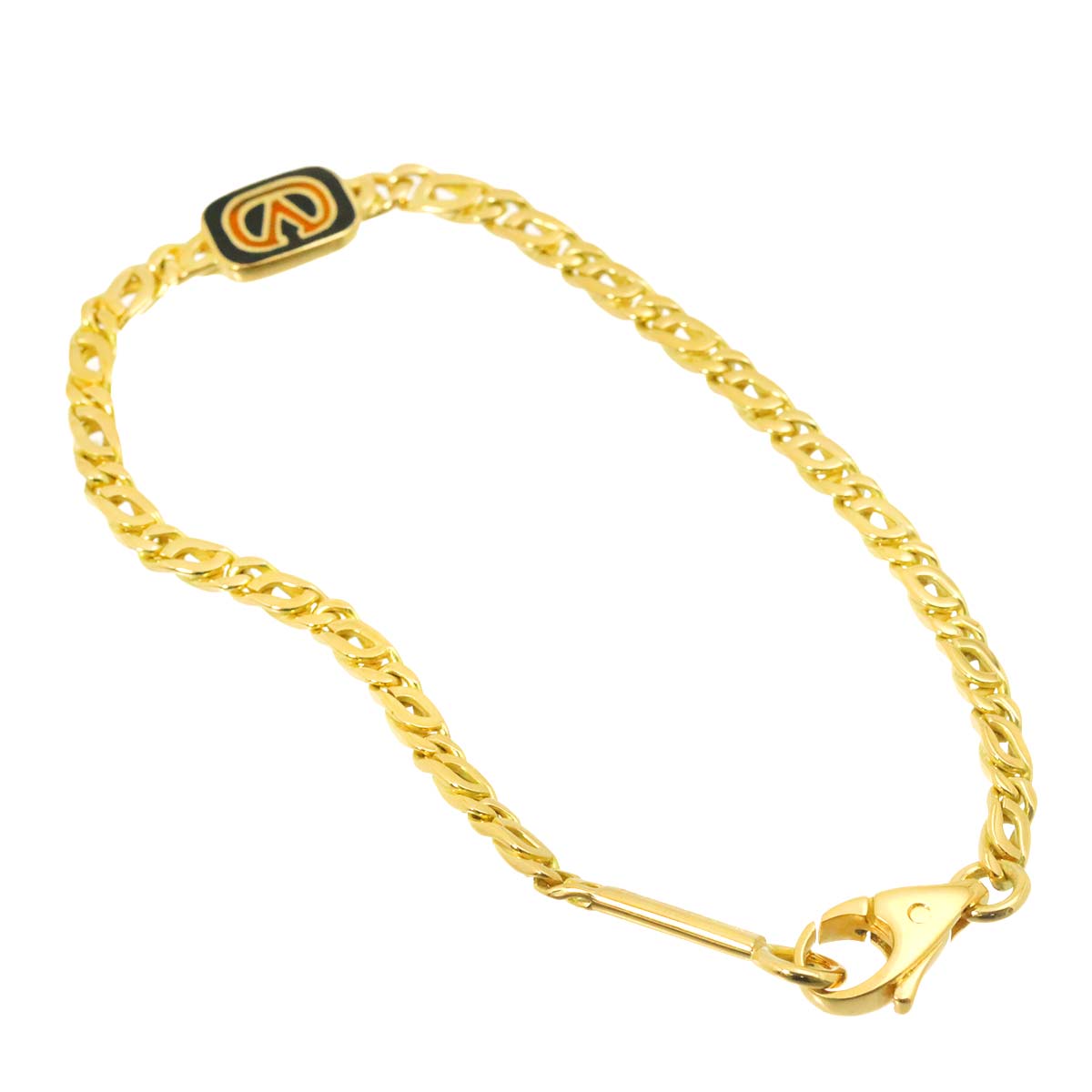 Enamel Bracelet 18K Yellow Gold 750