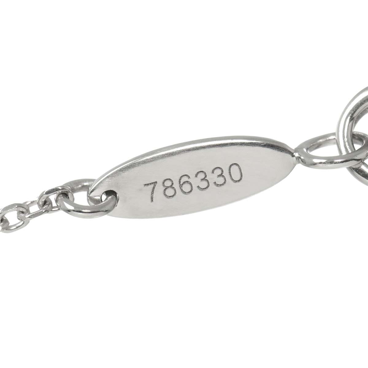 HW Logo Ruby Diamond Necklace Pt