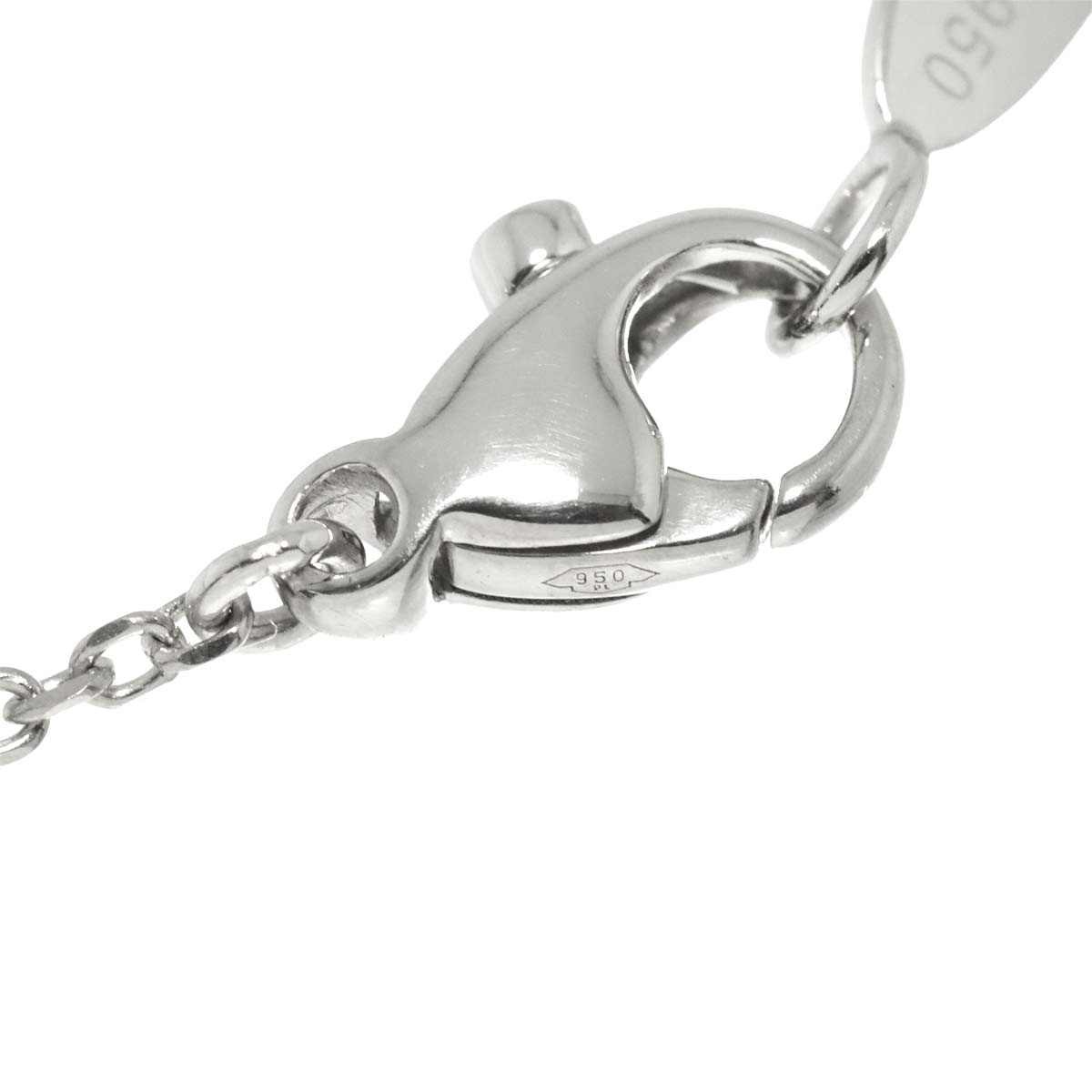 HW Logo Ruby Diamond Necklace Pt