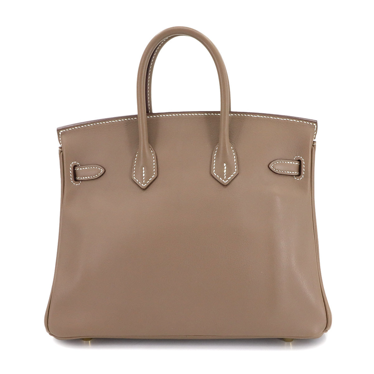 Birkin 25 Veau Swift Etoupe Hand Bag Purse