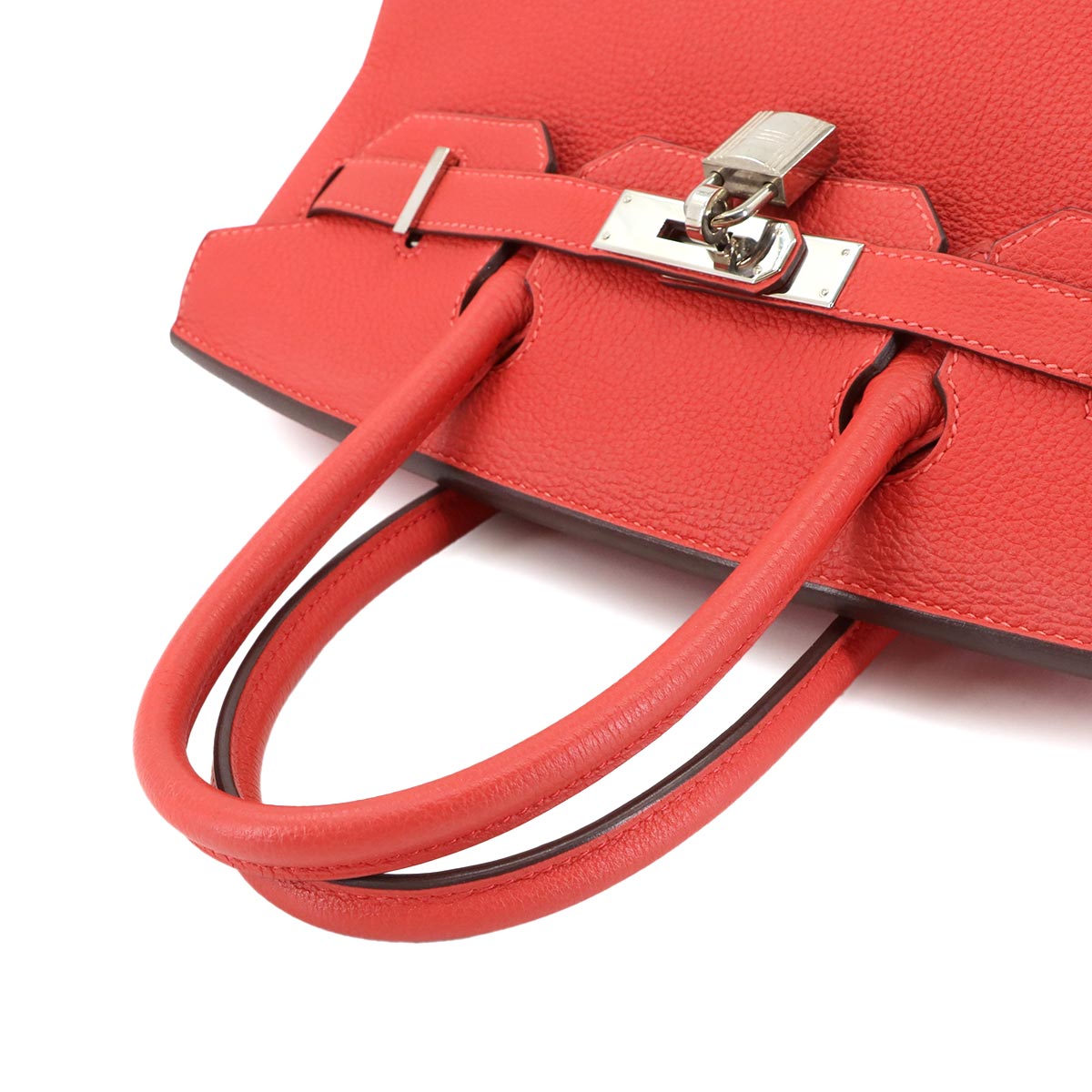 Birkin 30 Veau Togo Rouge pivoine Hand Bag Purse