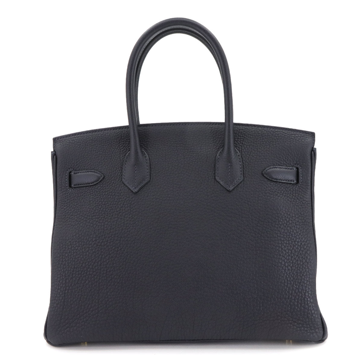 Birkin 30 Togo Leather Bleu Nuit Hand Bag Purse