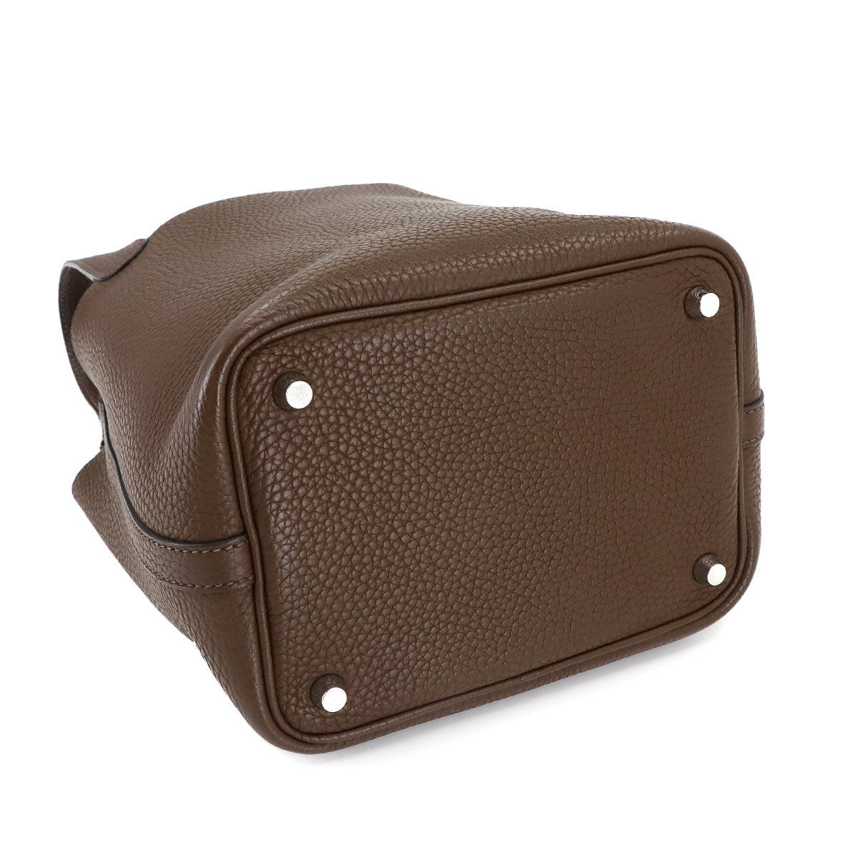 Picotin Lock PM Hand Bag Taurillon Clemence Cacao Purse