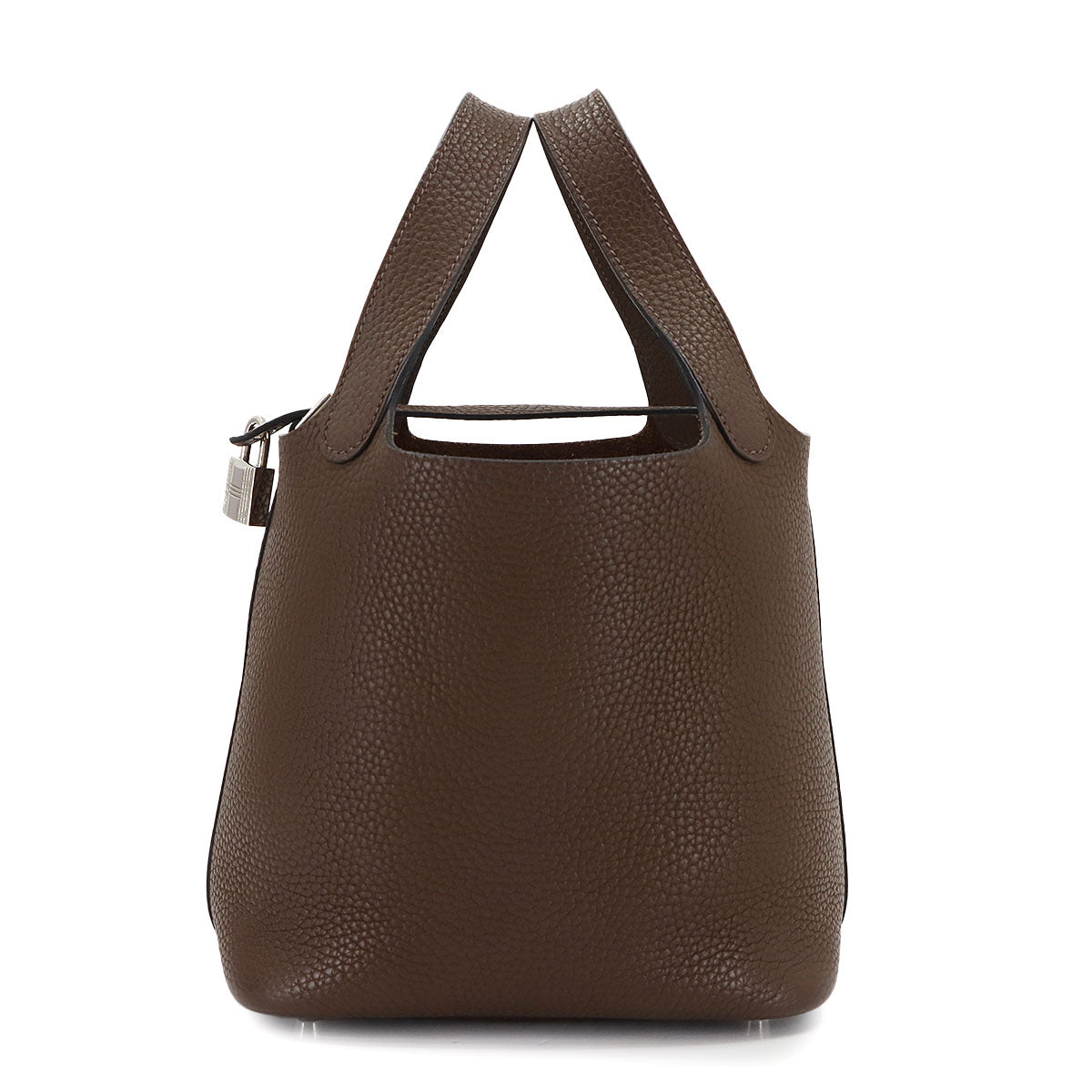 Picotin Lock PM Hand Bag Taurillon Clemence Cacao Purse
