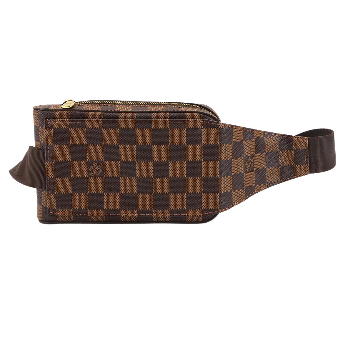 Damier Geronimos Crossbody Bag Ebene Brown N51994
