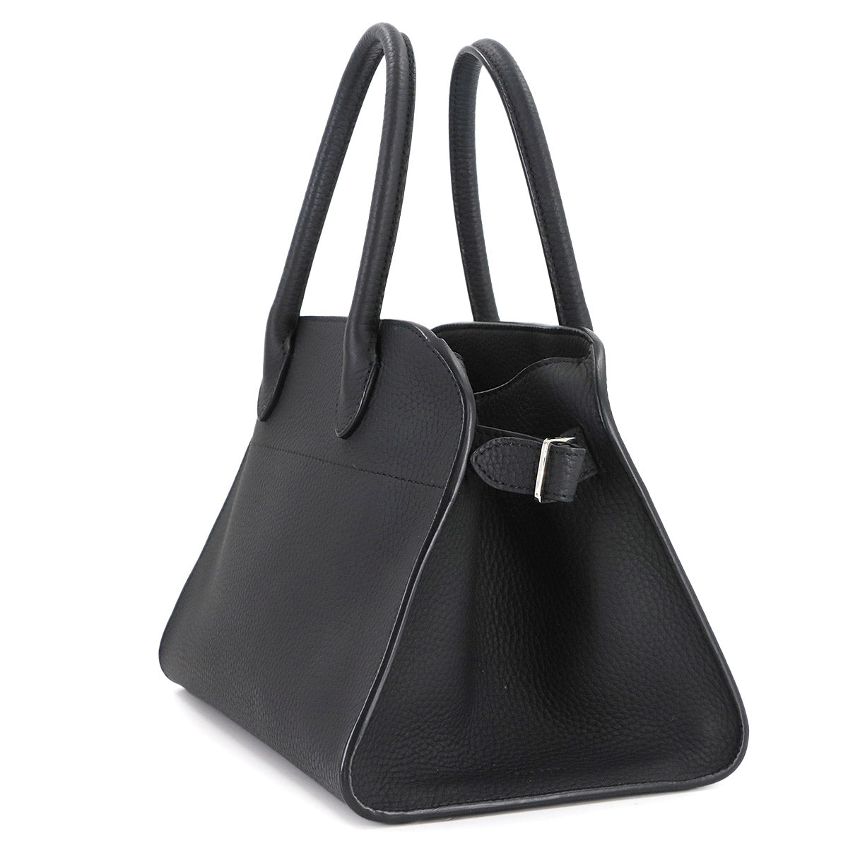 Margaux 10 Hand Shoulder Bag Leather Black W1190L133