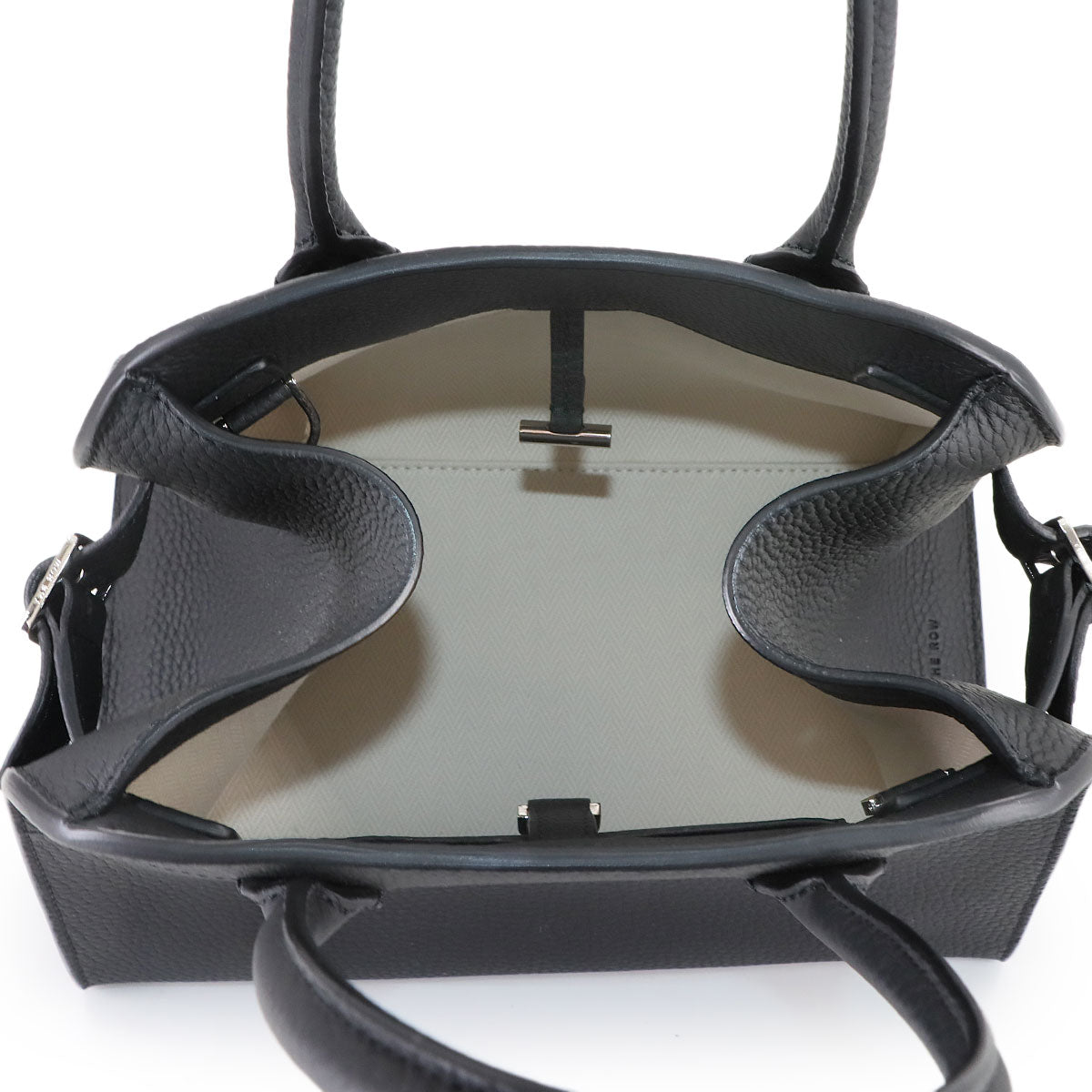 Margaux 10 Hand Shoulder Bag Leather Black W1190L133