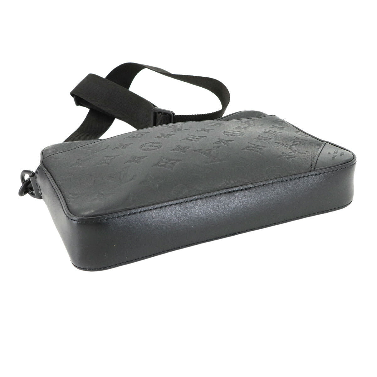 Monogram Shadow Duo Messenger Shoulder Bag Leather M69827