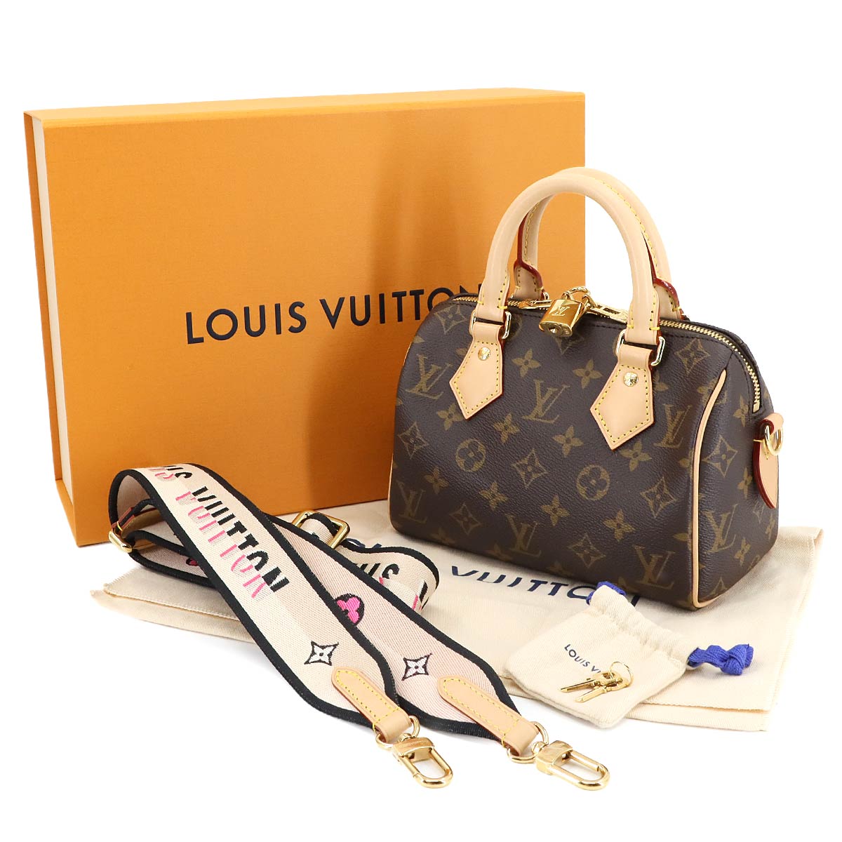 Monogram Speedy Bandouliere 20 2way Hand Bag M46234