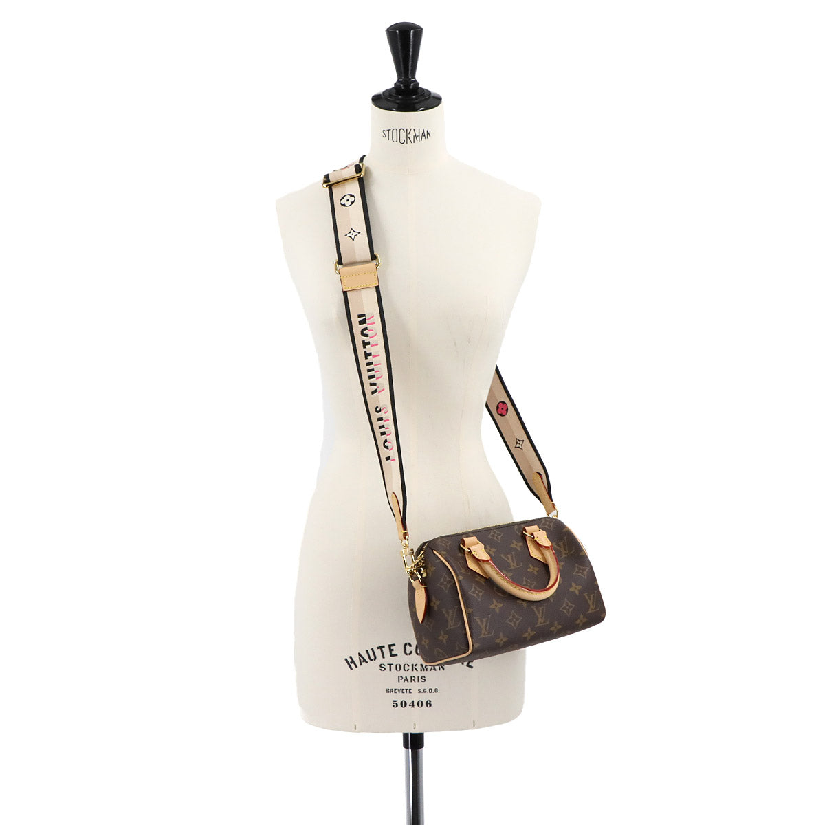 Monogram Speedy Bandouliere 20 2way Hand Bag M46234