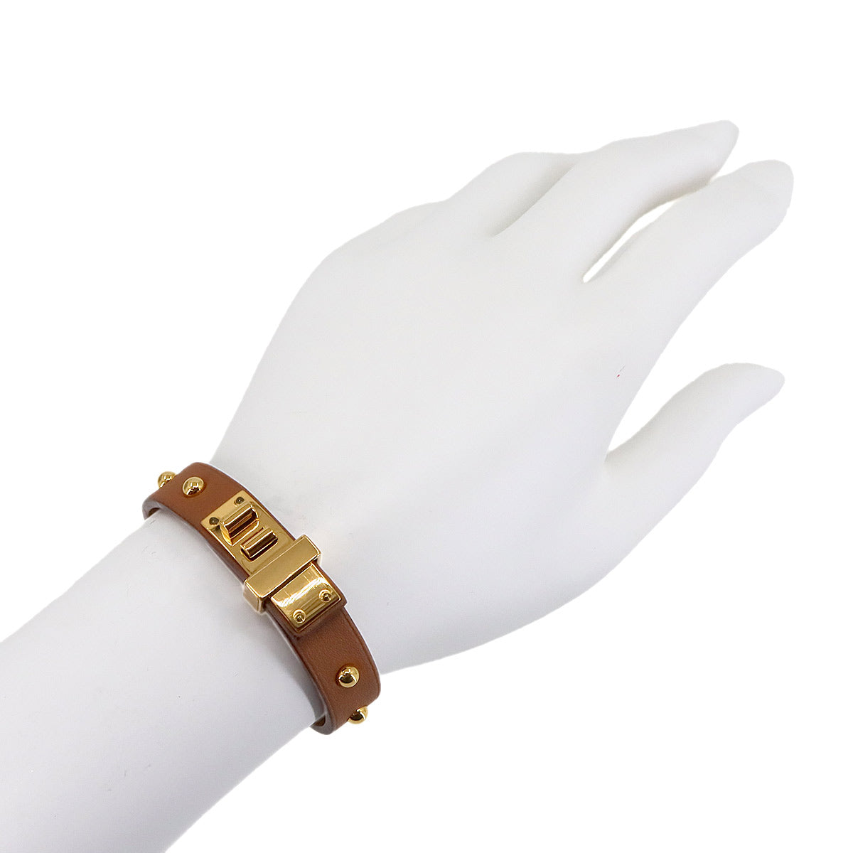 Mini Dog Clou Ronds Bracelet Swift Gold Accessory T2