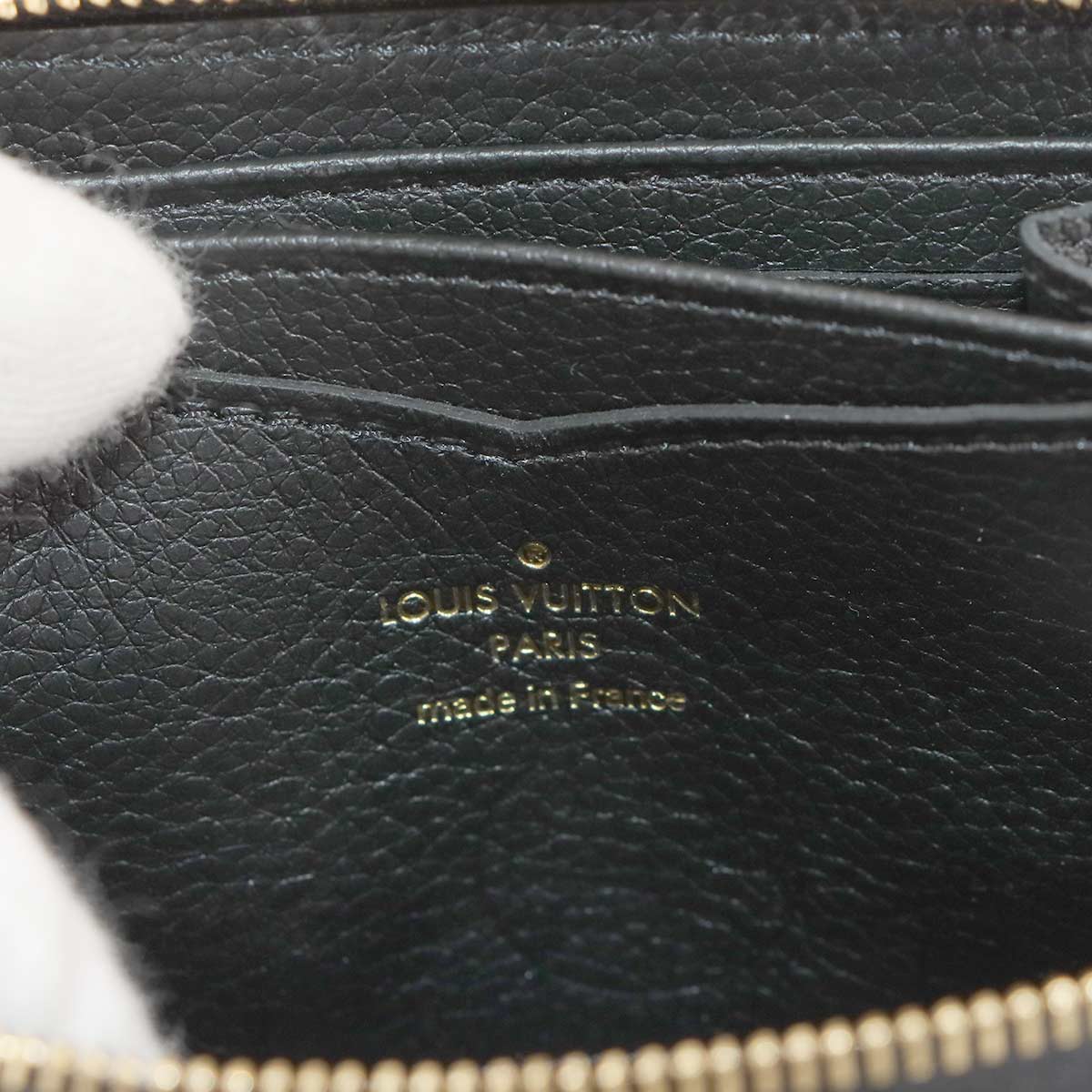 Monogram Empreinte Zippy Coin Purse Coin Case Noir M60574