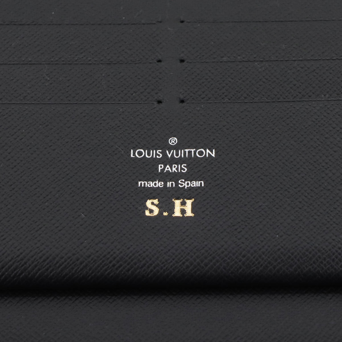 Epi Zippy Organizer NM Long Wallet Leather Noir M62643