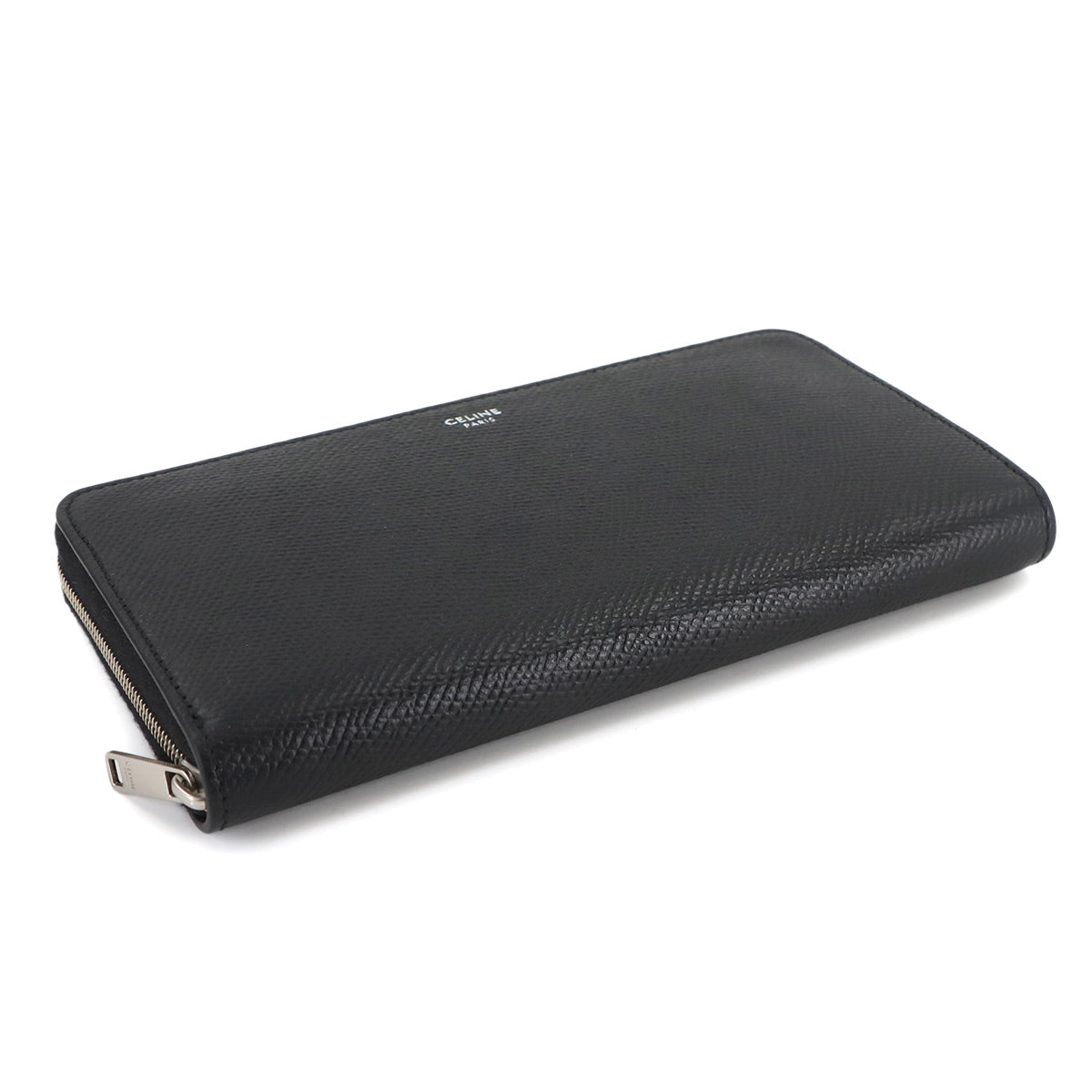 Zipped Around Long Wallet Leather Black 10B553BEL