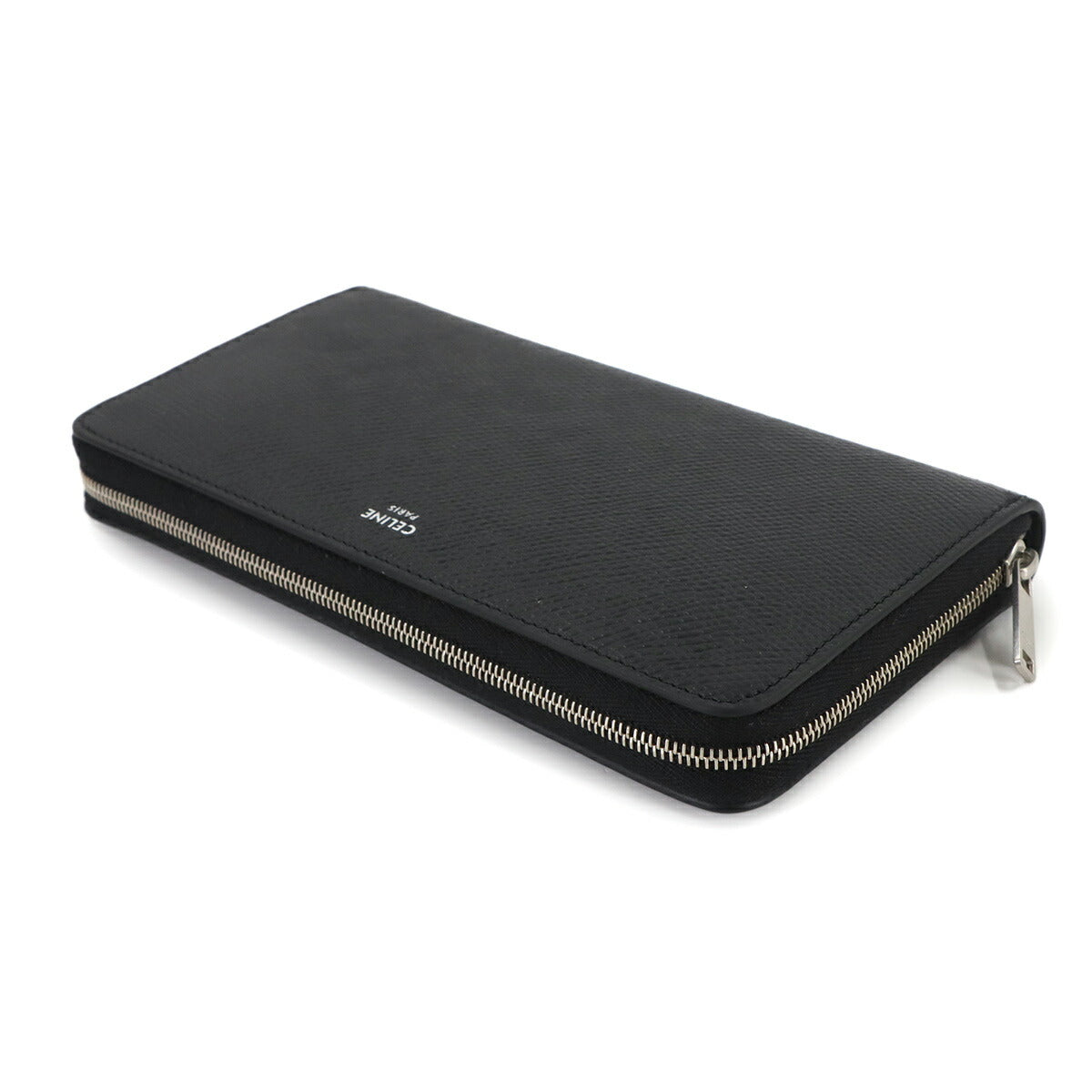 Zipped Around Long Wallet Leather Black 10B553BEL